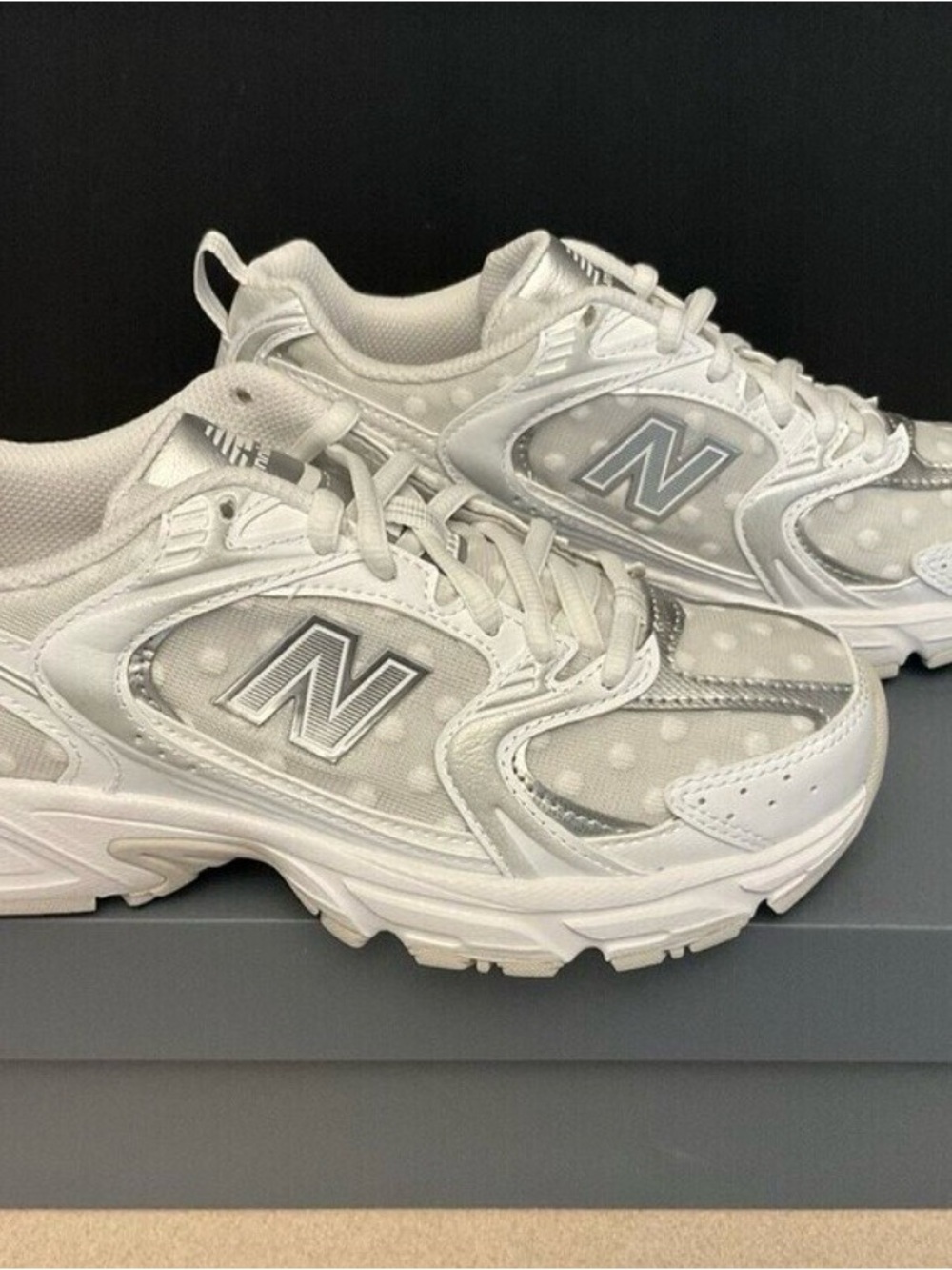 Polka dot New Balance size 8.5